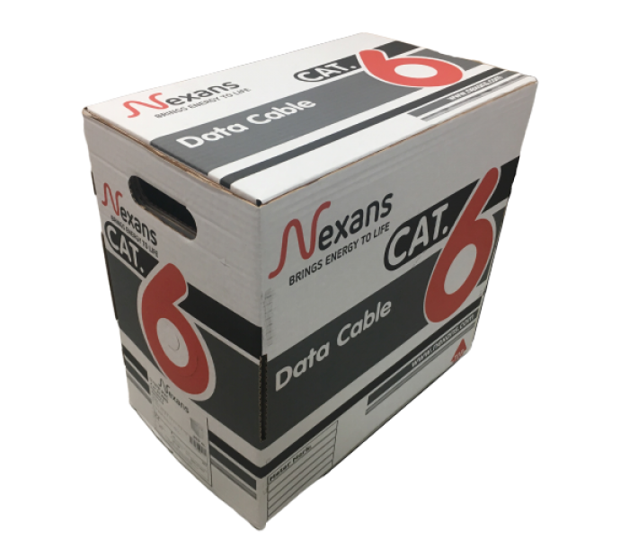Nexans 150MT Cat6 Veri İletişim Network Bakır Data Kablosu 150 Metre