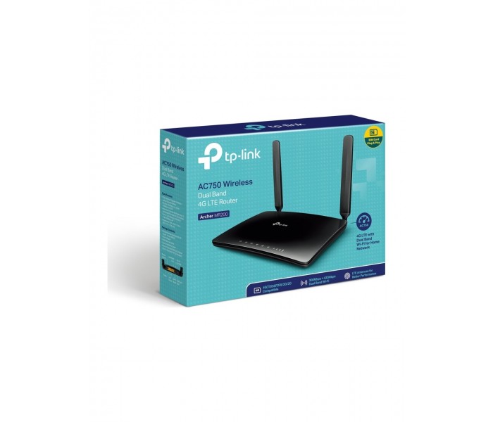 TP-LINK Tp-Link Archer MR200 4G LTE Dual Bant Router Sim Kartlı Modem