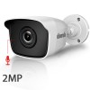 Doruk Sesli 2MP 1080P Dahili Mikrofonlu Gece Görüşlü AHD TVI Bullet Kamera