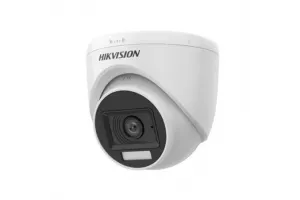 Hikvision DS-2CE76D0T-EXLPF 2MP 2.8MM Smart Dual Light Full Color Renkli TVI AHD Dome Kamera