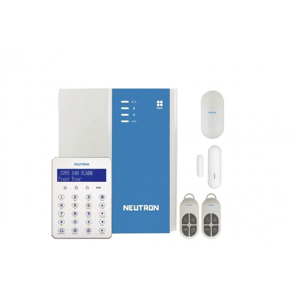 NEUTRON NTA-GNA8545 Gsm Gprs Kablolu Ve Kablosuz Ethernet Ve Sim Kart Girişli Alarm Seti