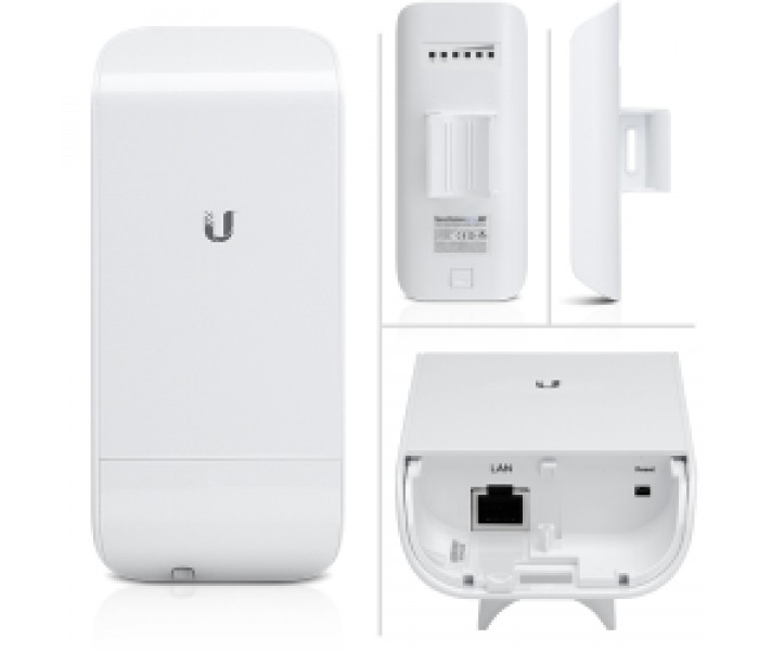 UBNT (LOCOM2) NANOSTATION 2.4GHZ 2x2 MIMO AIRMAX 60 DER.8dBi OUTDOOR WIRELESS ACCESS POINT