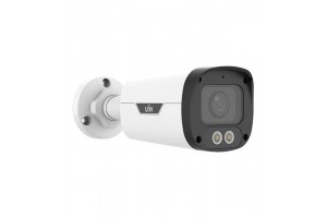 Uniview UNV IPC2314LE-ADF28KM-WP Gece Renkli Sesli 4MP H265+ Wise-ISP Poe IP Bullet Kamera