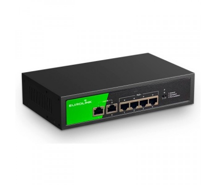 4 Port POE Gigabit 2 Uplink Gigabit 6 Port Full Gigabit Poe Switch
