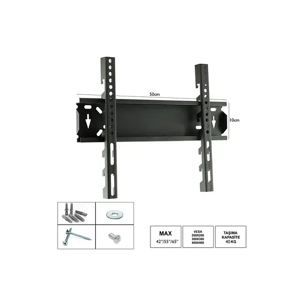 42 İnc 55 inc TV Monitör Askı Aparatı 