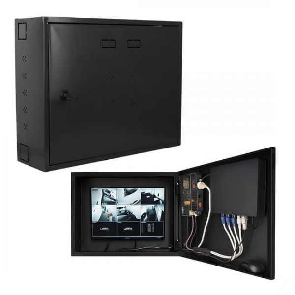 Kamera Kayıt Cihazı Güvenlik Kabini CCTV BOX Kabin Duvar Tipi Büyük Kabin