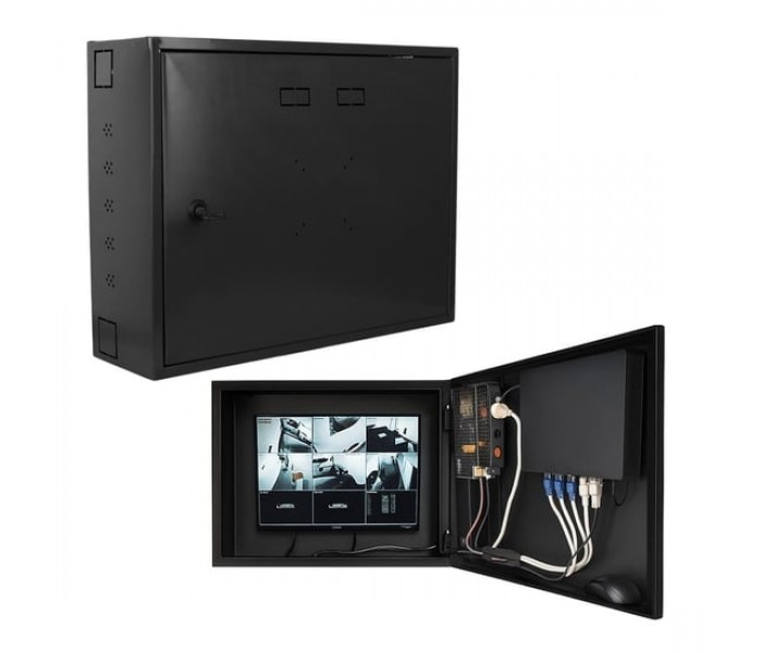 Kamera Kayıt Cihazı Güvenlik Kabini CCTV BOX Kabin Duvar Tipi Büyük Kabin