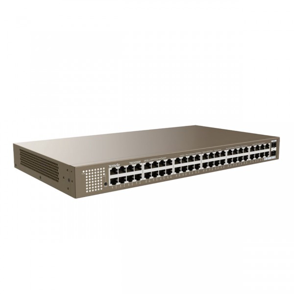 Tenda 48GE 10/100/1000 Full Gigabit Port 2x SFP Ethernet Data Switch