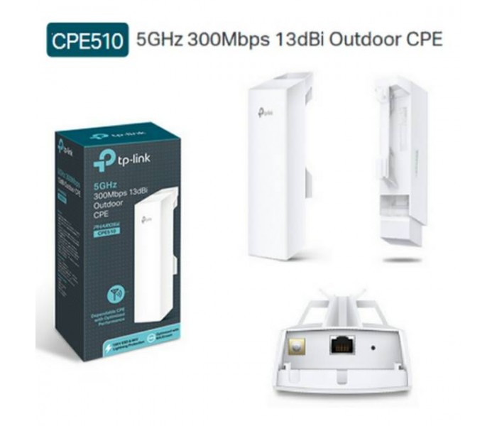 TP-LINK CPE510 300Mbps 5Ghz Wifi 13dbi Anten13Km Menzil Noktadan Noktaya Dış Mekan Access Point CPE