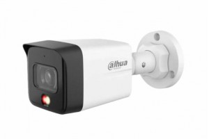 Dahua IPC-HFW1239TC1-SA-IL-0280B-S6  Gece Renkli Smart Dual 2.8MM Lensli 2MP 1080P Sesli Poeli IP Bullet Kamera