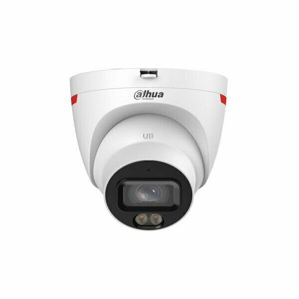 Dahua IPC-HDW2449T-S-LED-PRO-0360B 4MP H265+ Gece Renkli Akıllı Çift Işıklı Wizcolor Poeli IP Dome Kamera