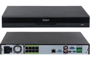 Dahua NVR5208-8P-EI H265+ 4K Yapay Zeka Destekli 8 Kanal Poeli NVR Kayıt Cihazı