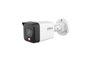 Dahua HFW1439TC1-SA-IL 4MP H265+ Gece Renkli Sesli Akıllı Çift Işıklı Poeli IP Bullet Kamera