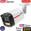 Dahua IPC-HFW2249TL-S-PRO 2MP 1080P Gece Renkli Sesli Wizcolor Poeli Akıllı IP Bullet Kamera