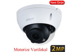 Dahua HDBW1230R-ZS H265+ 2MP 1080P 2.7-12mm Motorize Lensli Fanus Camlı Poeli IP Dome Kamera