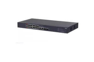 Dahua DH-CS4220-16GT-135 20-Port Yönetilebilir 16 Port Gigabit PoE 2 Uplink Gigabit 2 SFP Bulut Gigabit Switch
