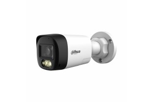 Dahua HAC-HFW1200RL-IL-T-0280B-DIP 2.8MM Lens Sesli 2MP 1080P Akıllı Çift Işıklı İki Yönlü Konuşma Özellikli HDCVI Bullet Kamera