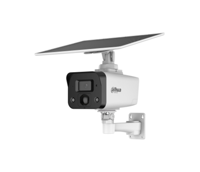 Dahua IPC-HFW2441DG-4G-SP-B Renkli Sesli 4MP H265+ Karşılıklı Konuşmalı Akıllı 4G Sim Kartlı Solar IP Kamera