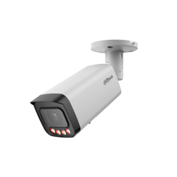 Dahua IPC-HFW21249T-AS-IL-0360B H265+ 4K 12MP Gece Renkli Sesli Akıllı Çift Aydınlatmalı Poe IP Bullet WizSense Ağ Kamerası