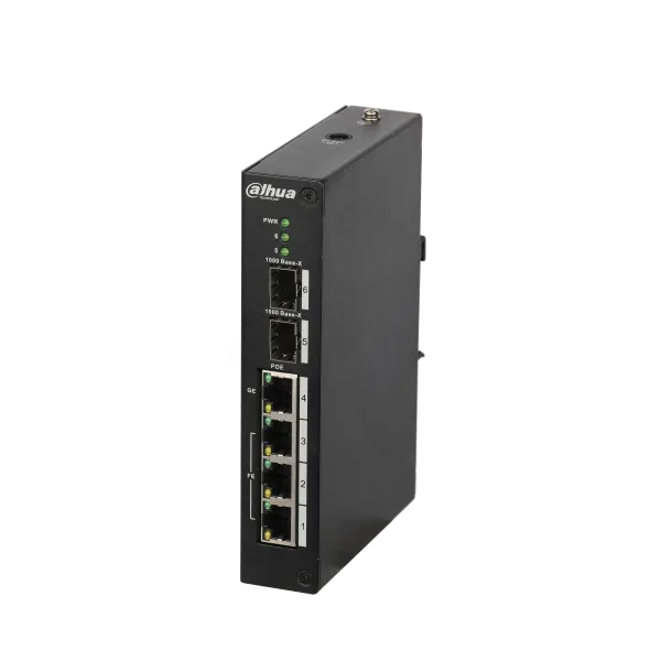 Dahua PFS3206-4P-96 4-Port 2SFP Hi-PoE PoE Switch