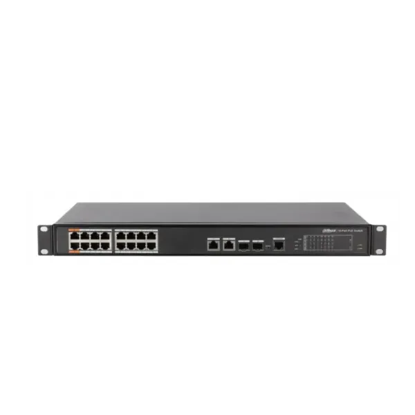 Dahua PFS4218-16ET-240 16 Port PoE Hi Poe Switch Yönetilebilir Poe Switch