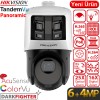 Hikvision DS-2SE4C425MWG-E/26 H265+ 25X Zoom 6MP + 4MP Panaromik Darkfighter Colorvu Gece Renkli Ve Sesli Alarmlı Çift Kameralı Poeli IP PTZ Kamera