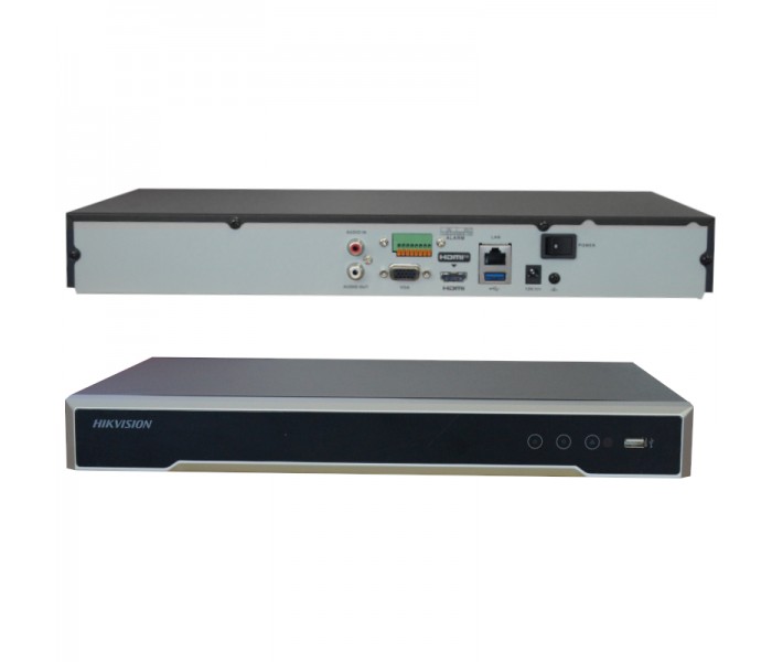 Hikvision DS-7616NXI-K2 16Kanal 12Mp H265+ AcuSense 2 HDD Desteği 2160P Kayıt 160Mbps Bant Genişliği Metal Kasa NVR