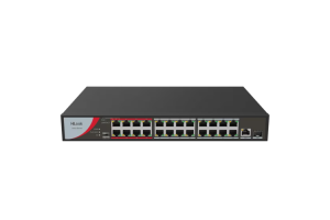 Hikvision Hilook NS-0326P-230(B) 24Port PoE 230W 1 Port GigaBit Lan 1 Port GigaBit SFP Long Range 250Metre Poe Switch