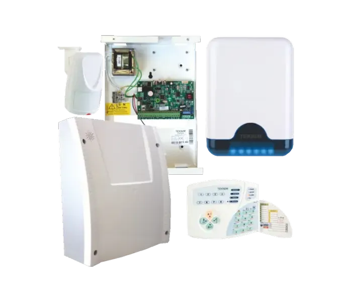 Teknim SET VAP-404PT PSTN Li Kablolu Hırsız Alarm Seti Akü Hariç