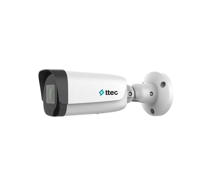 ttec IPBP-4380L-WMSZ 4MP H265+ 2.8-12 mm Motorize Lensli Sesli Poeli IR IP Bullet Kamera