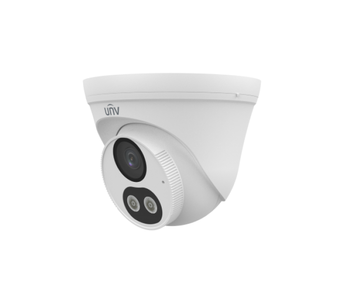 UNV IPC3614LB-AF28-DL-E Gece Renkli Sesli 4MP H265+ 2.8MM Lens Poeli IP Dome Kamera