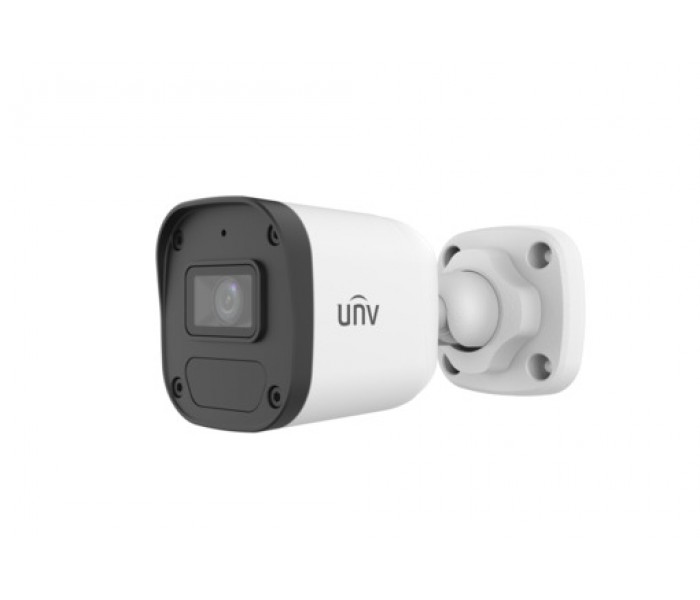 Uniview UNV IPC2122LB-AF28-E 2.8MM Lens 2MP 1080P H265+ Dahili Mikrofonlu Sesli Poeli IP Bullet Kamera