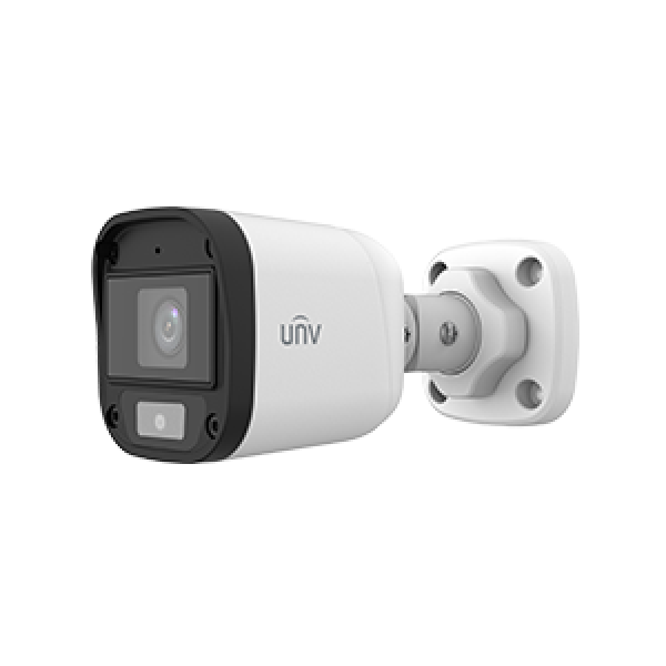 Uniview UNV IPC2124LB-AF28-DL-E Gece Renkli Sesli 2.8MM Lens 4MP H265+ Dahili Mikrofonlu Poeli IP Bullet Kamera