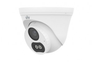 UNV IPC3612LB-AF28-DL-E Gece Renkli Sesli 2MP 1080P H265+ 2.8MM Lens Poeli IP Dome Kamera
