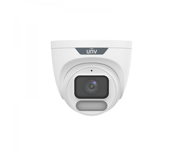 Uniview UNV IPC3622LE-ADF28K-WP Gece Renkli Sesli 2MP 1080P 2.8mmH265+ Wise-ISP Poe IP Dome Kamera