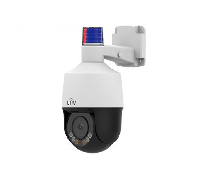 Uniview UNV IPC675LFW-AX4DUPKC-VG 5MP 4X Optik Zoomlu H265+ LightHunter Active Deterrence Çift Yönlü Sesli Renkli Poeli PTZ Camera