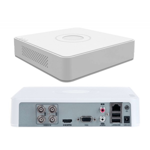 Hikvision Haikon DS-7104HQHI-K1 4 Kanal 4MP 3MP 2MP 1080P Full HD H265+ TVI CVI AHD IP XVR Kayıt Cihazı