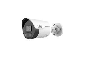 Uniview UNV IPC2122LE-ADF40KMC-WL 2MP 1080P H265+ Full Color Renkli Sesli Hoparlörlü Poe IP Bullet Kamera