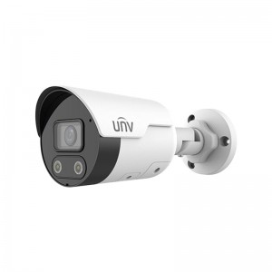 Uniview UNV IPC2122LE-ADF28KMC-WL 2.8MM Geniş Açılı 2MP 1080P H265+ Full Color Renkli Sesli Hoparlörlü Poe IP Bullet Kamera