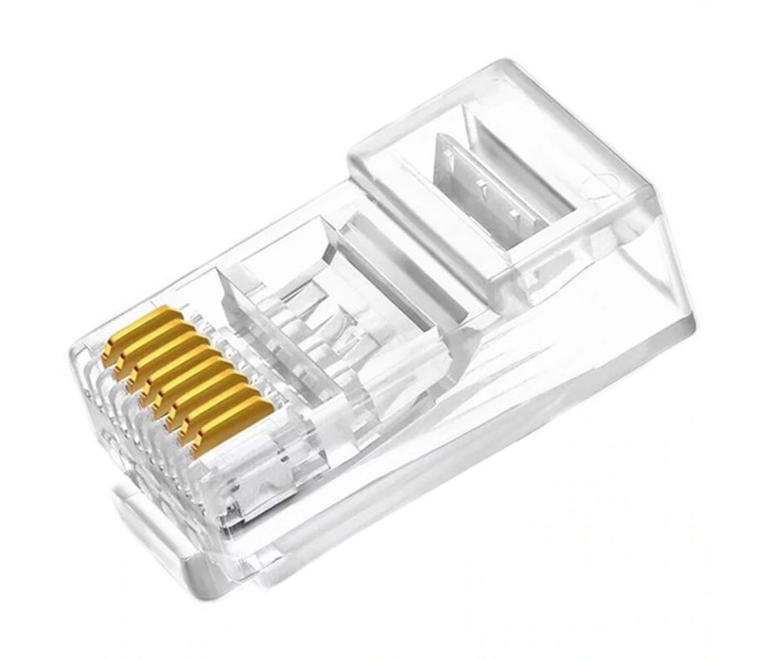 Delikli RJ45 Konnektör 100 Adet