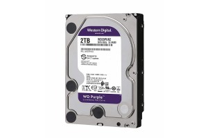 Western Digital Purple 2 TB Güvenlik Kamera Harddiski 2TB 7/24 HDD Orijinal Distribütör Garantili 