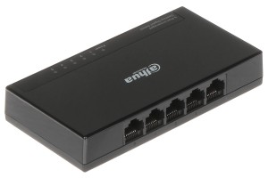 DAHUA PFS3005-5GT-L 5 PORT 10/100/1000 L2 Gigabit Ethernet Switch
