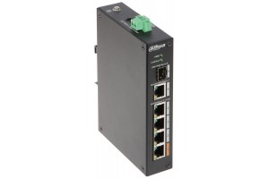Dahua PFS3106-4ET-60 4 Port Poe 1GE 1SFP Switch