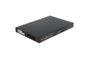 Dahua PFS3220-16GT-240-V2 16GE PoE Port (16xPoE 240W),2GE Uplink 2xCombo SFP Gigabit Poe Switch