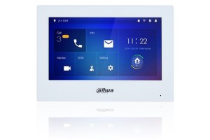 Dahua VTH2621GW-WP 7 İnc Villa Tipi İntercom Wifili Ve Poeli Dokunmatik Monitör IP Diafon