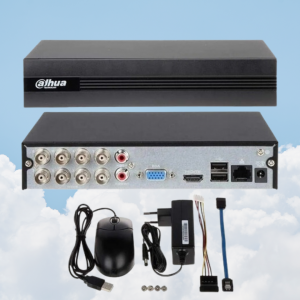 8 + 2  Kanallı Dahua XVR1B08 H265+ Penta-brid 2MP 1080N HDCVI / AHD / TVI / CVBS / IP XVR Kayıt Cihazı