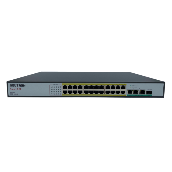 Neutron NT-PS24-320 24 Port 320 Watt Poe Switch