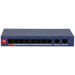 DH-CS4010-8ET2GT-60-10 PORT 10/100 8 PORT POE 60W YÖNETİLEBİLİR DESKTOP SWİTCH.