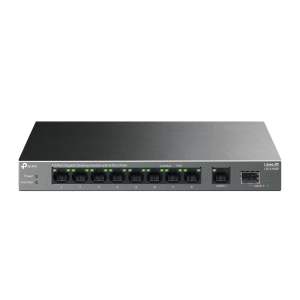 Tp-Link - LS1210GP - 10-Port Gigabit Desktop Switch with 8-Port PoE+