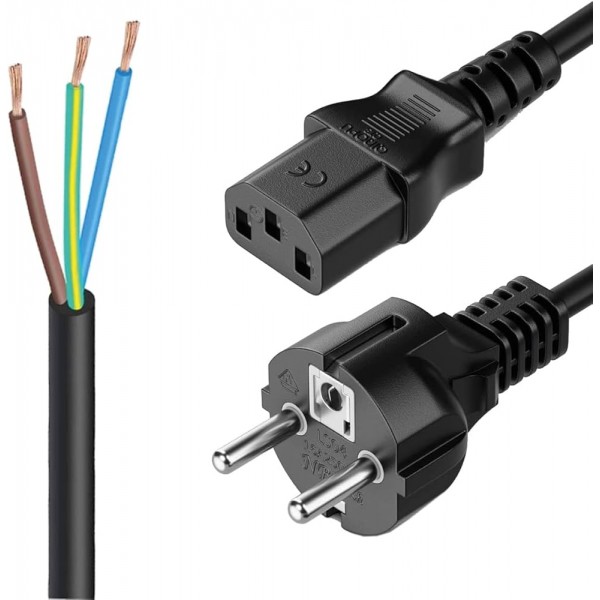 220 volt Adaptör Enerji Kablosu Fiş